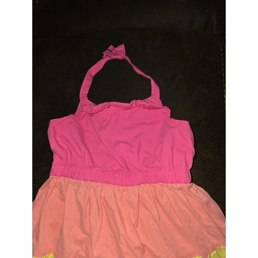 Gymboree pineapple punch halter dress size 5t